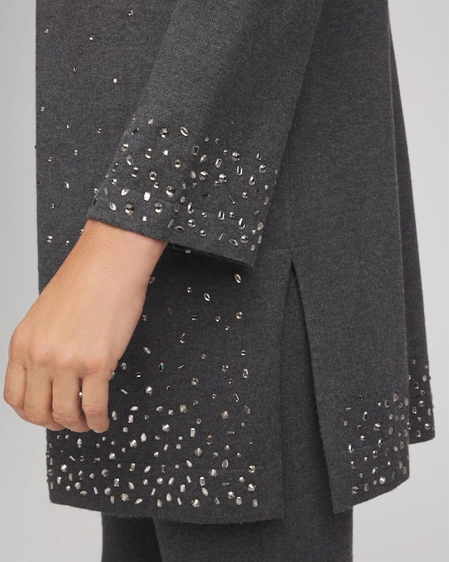 Travelers Rhinestone Cardigan - image 4